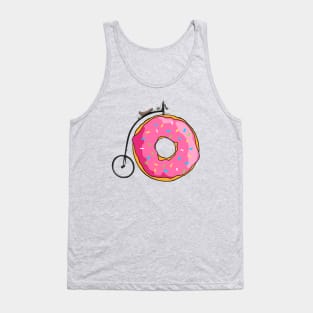 Penny Farthing Donut Tank Top